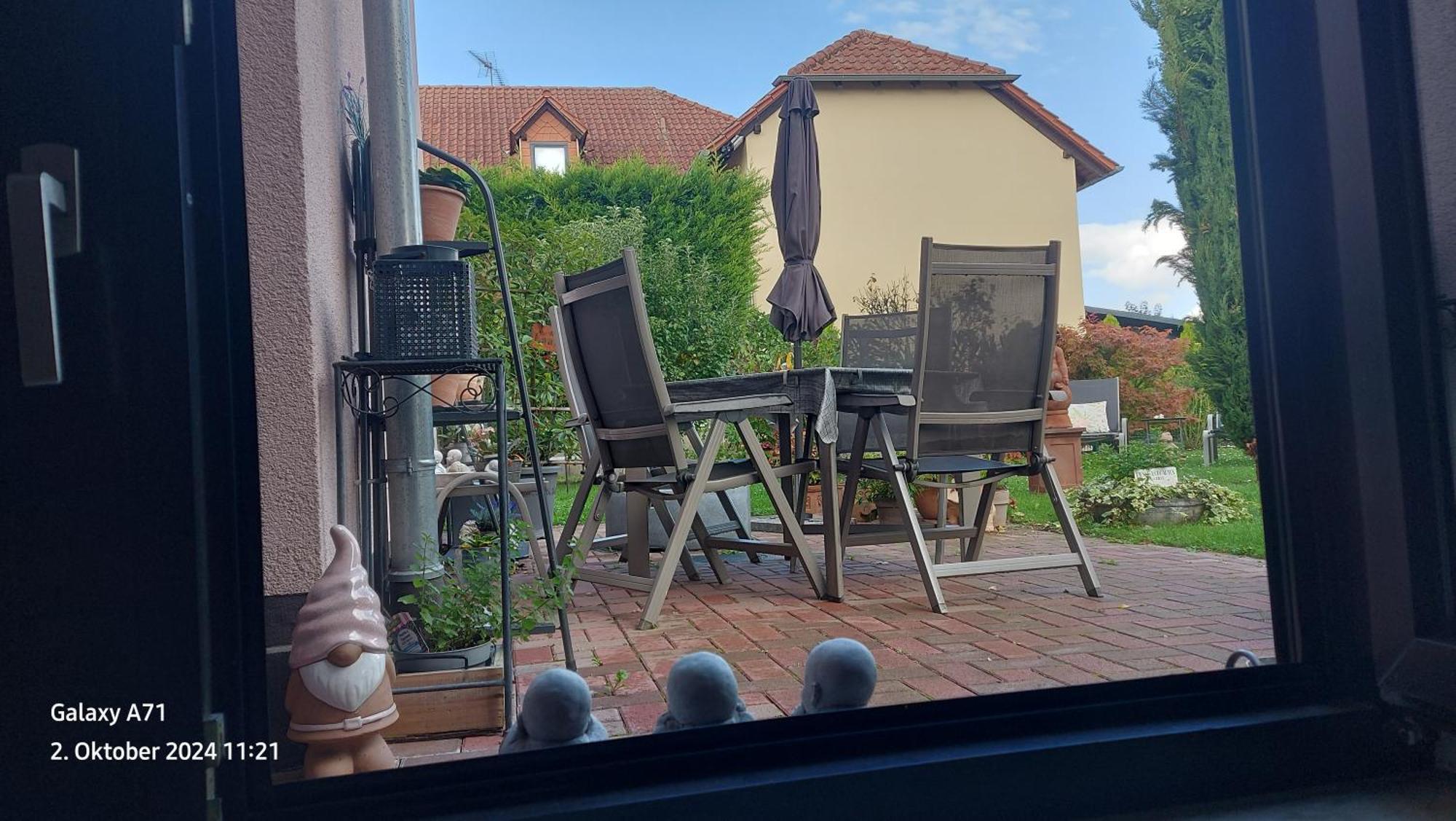 Ferienwohnung Zum Weinberg グロースカールバッハ エクステリア 写真